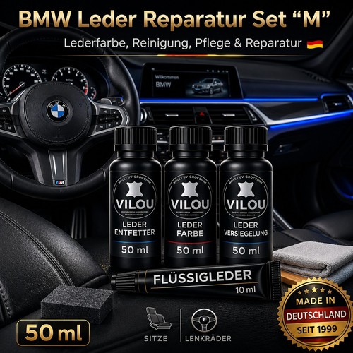 Bmw leder reparatur set - leder,