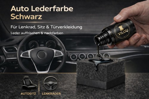 Lederfarbe schwarz - lederfarbe,